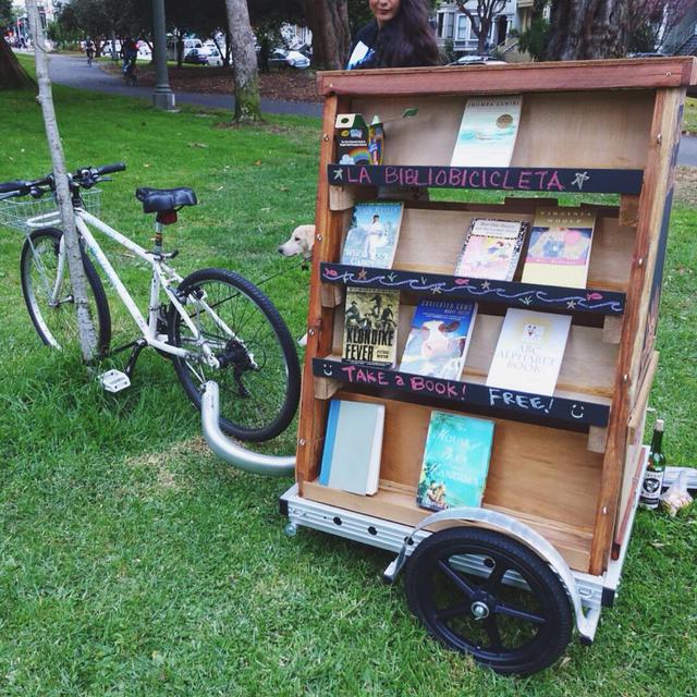 the Bibliobicicleta